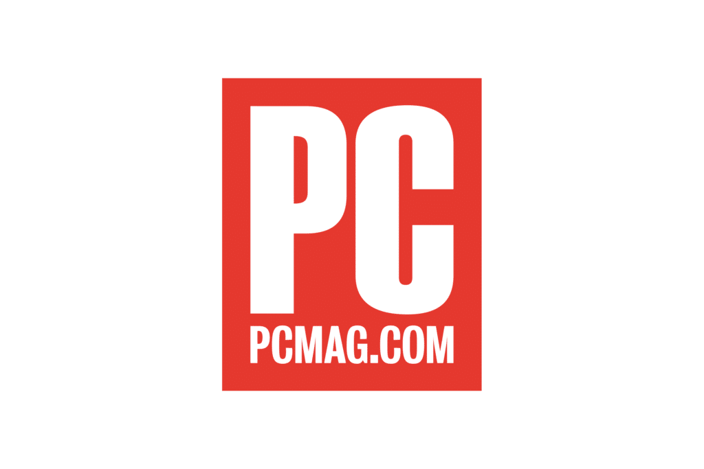 PC Mag logo white