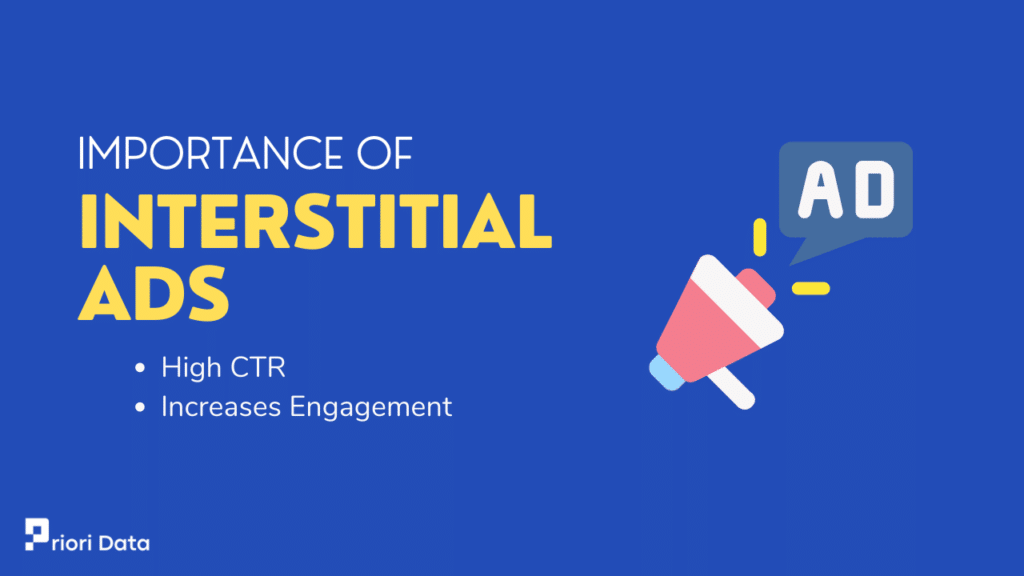 What is the importance of interstitial ads?