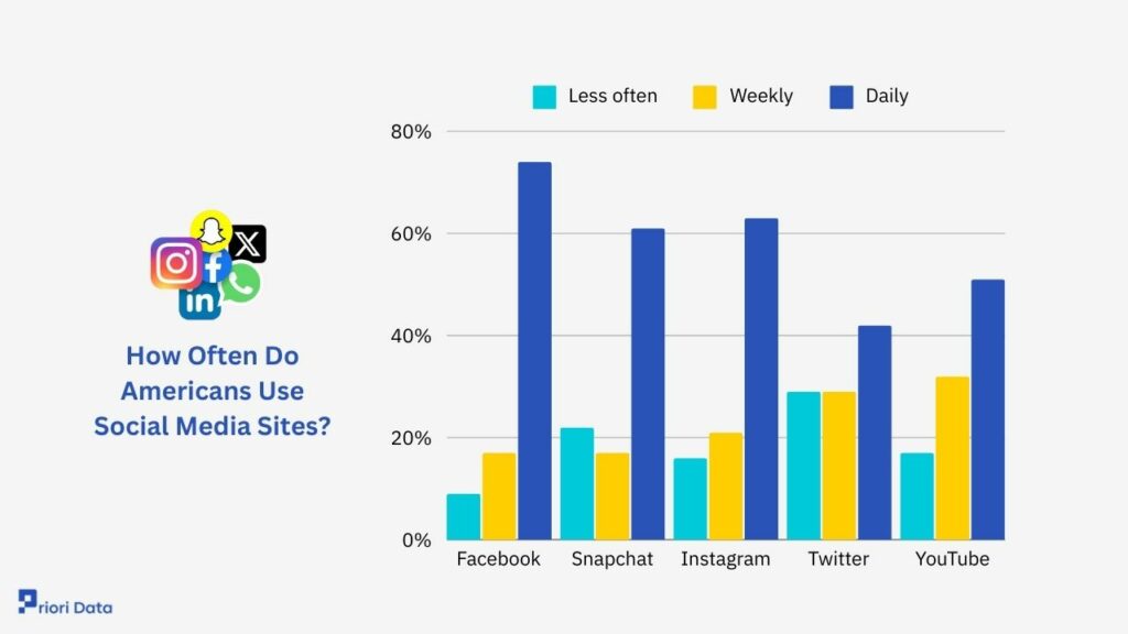 How Often Do Americans Use Social Media Sites